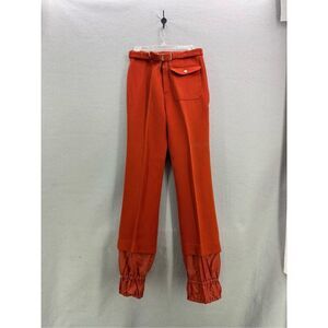 Vintage 70s Anba of Austria Wool Ski Pants Burnt Orange Size M